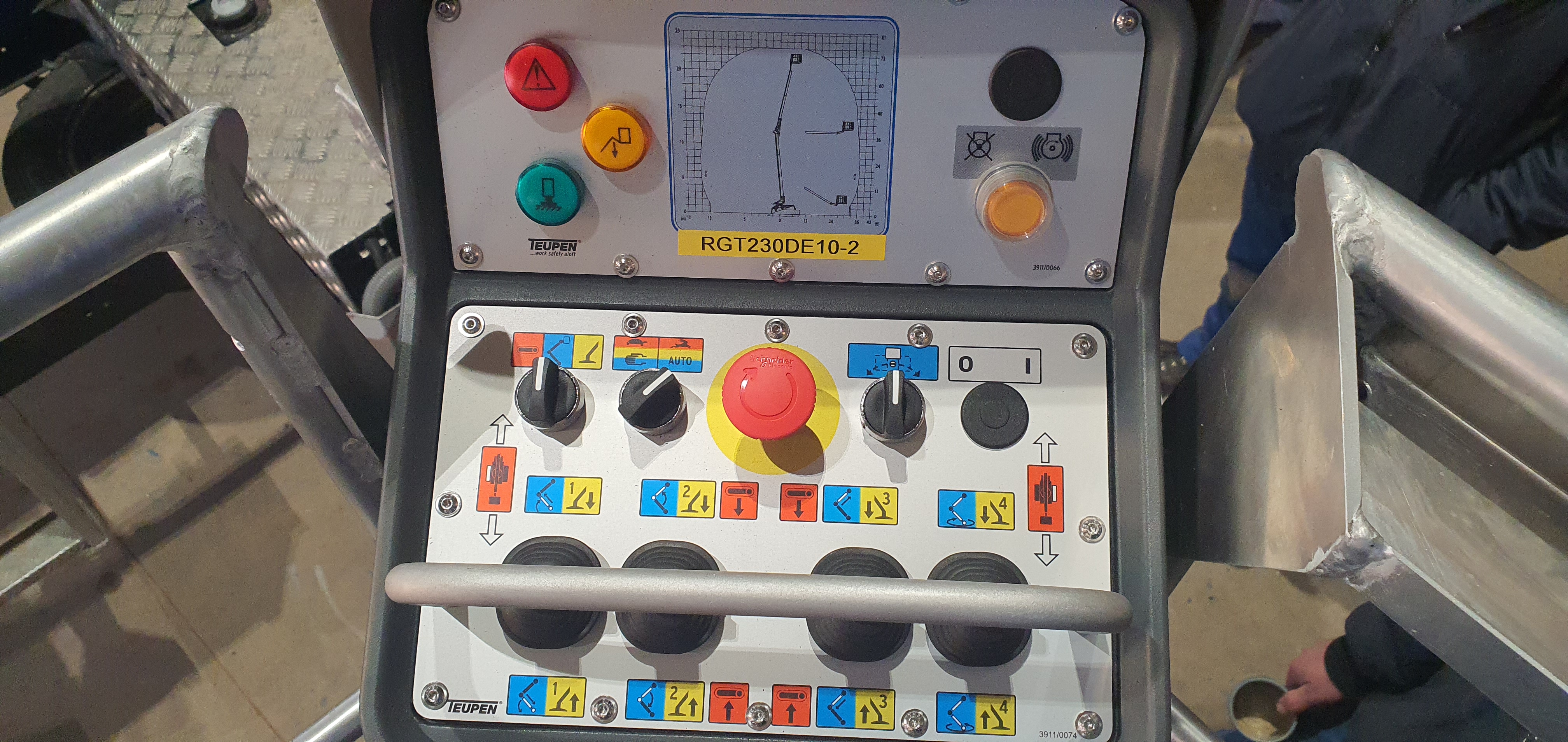Bedienpult Arbeitsbühne